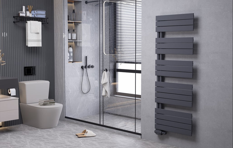 Edge 1576x600 mm Vertikal Einlagig Flach  Anthrazit Paneelheizkörper