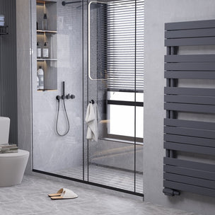 Edge 1576x600 mm Vertikal Einlagig Flach  Anthrazit Paneelheizkörper