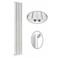 Elipso 1600x332 mm Vertikal Einlagig Ellipse Weiß Paneelheizkörper