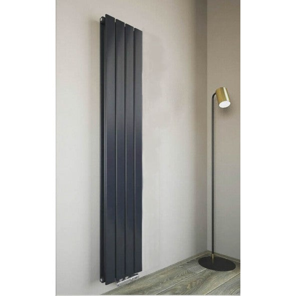 Fortuna 1800x298 mm Vertikal Doppellagig Flach Anthrazit Paneelheizkörper