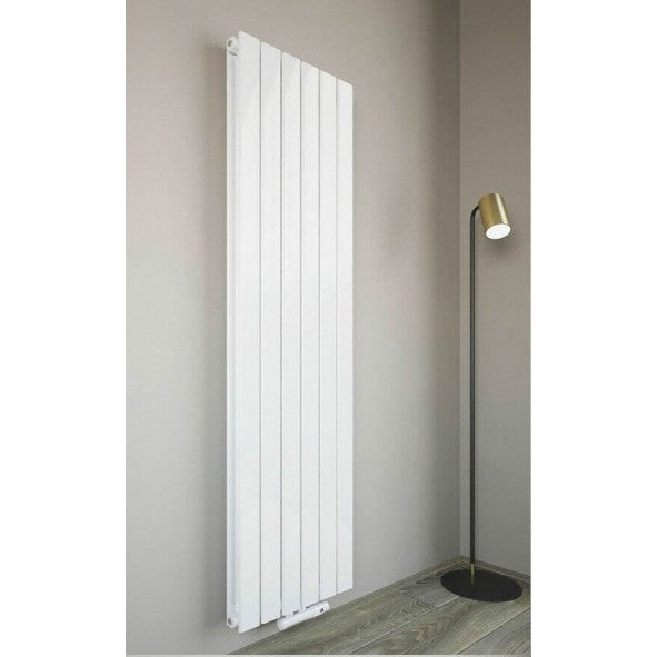 Fortuna 1800x450 mm Vertikal Doppellagig Flach  Weiß Paneelheizkörper
