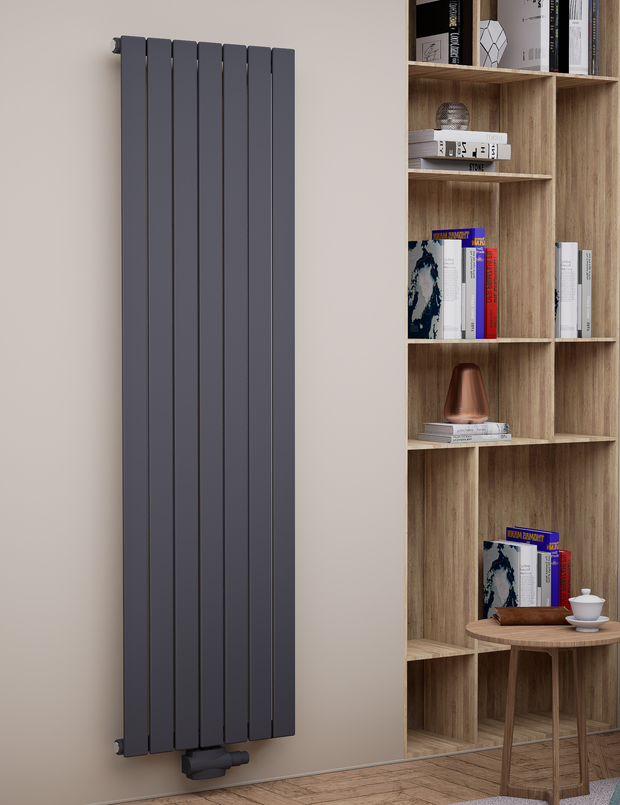 Everest 1800x514 mm Vertikal Einlagig Flach  Anthrazit Paneelheizkörper