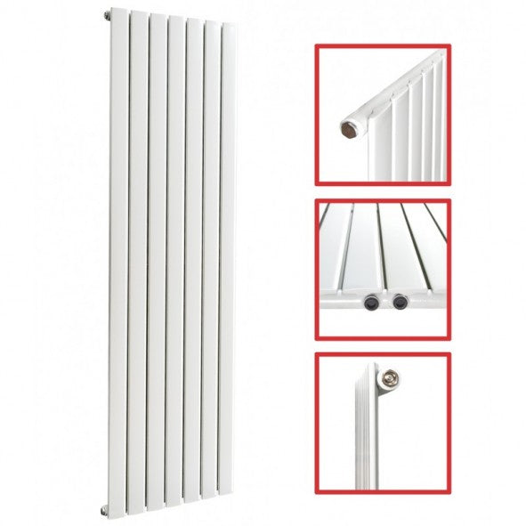 Fortuna 1800x526 mm Vertikal Einlagig Flach Weiß Paneelheizkörper