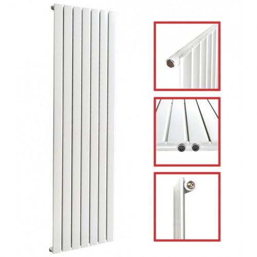 Fortuna 1800x526 mm Vertikal Einlagig Flach Weiß Paneelheizkörper - Görsel 1