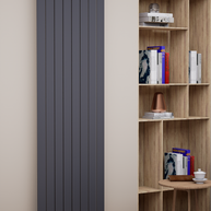 Everest 1800x588 mm Vertikal Einlagig Flach Anthrazit Paneelheizkörper