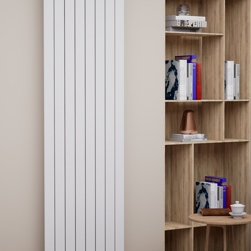 Everest 1800x588 mm Vertikal Einlagig Flach  Weiß Paneelheizkörper - Görsel 1