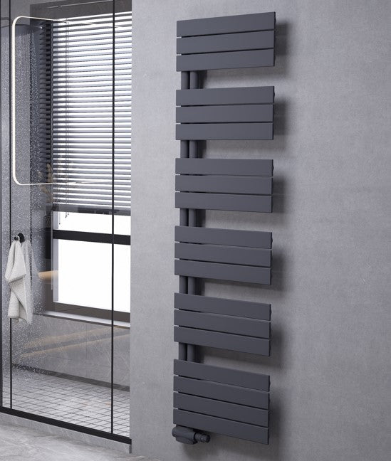 Edge 1800x600 mm Vertikal Einlagig Flach  Anthrazit Paneelheizkörper