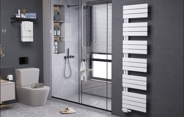 Edge 1800x600 mm Vertikal Einlagig Flach Weiß Paneelheizkörper