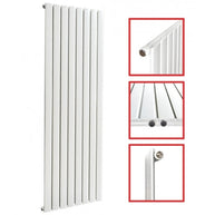 Fortuna 1800x602 mm Vertikal Einlagig Flach Weiß Paneelheizkörper