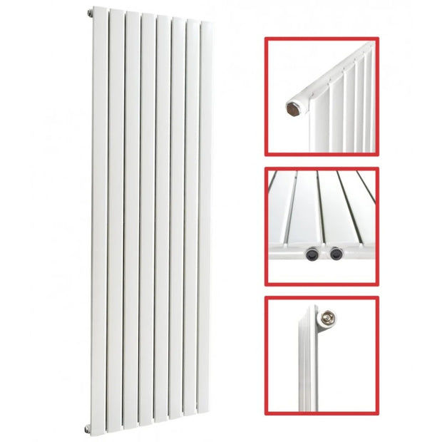 Fortuna 1800x602 mm Vertikal Einlagig Flach Weiß Paneelheizkörper
