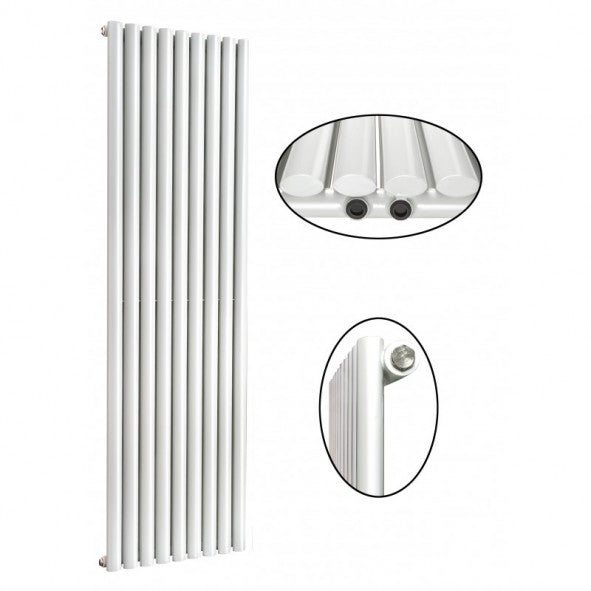 Elipso 1800x604 mm Vertikal Einlagig Ellipse Weiß Paneelheizkörper