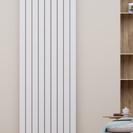 Everest 1800x662 mm Vertikal Doppellagig Flach Weiß Paneelheizkörper