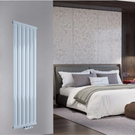 Radfin 1800x490 mm Vertikal Einlagig Flach Paneelheizkörper Weiß