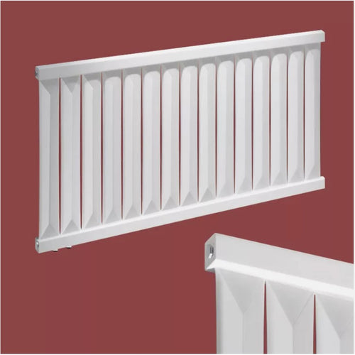 Radfin 600x1210 mm Horizontal Einlagig Flach Weiß Paneelheizkörper - Görsel 2