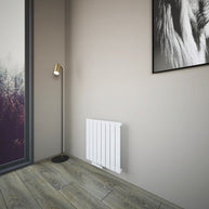 Fortuna 602x600 mm Horizontal Einlagig Flach  Weiß Paneelheizkörper