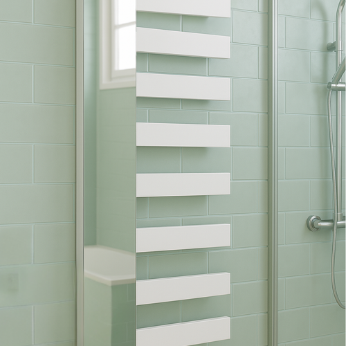 Elano 1610x600 mm Vertikal Einlagig Flach Weiß Paneelheizkörper - Görsel 1