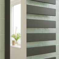 Elano 1610x600 mm Vertikal Einlagig Flach Anthrazit Paneelheizkörper