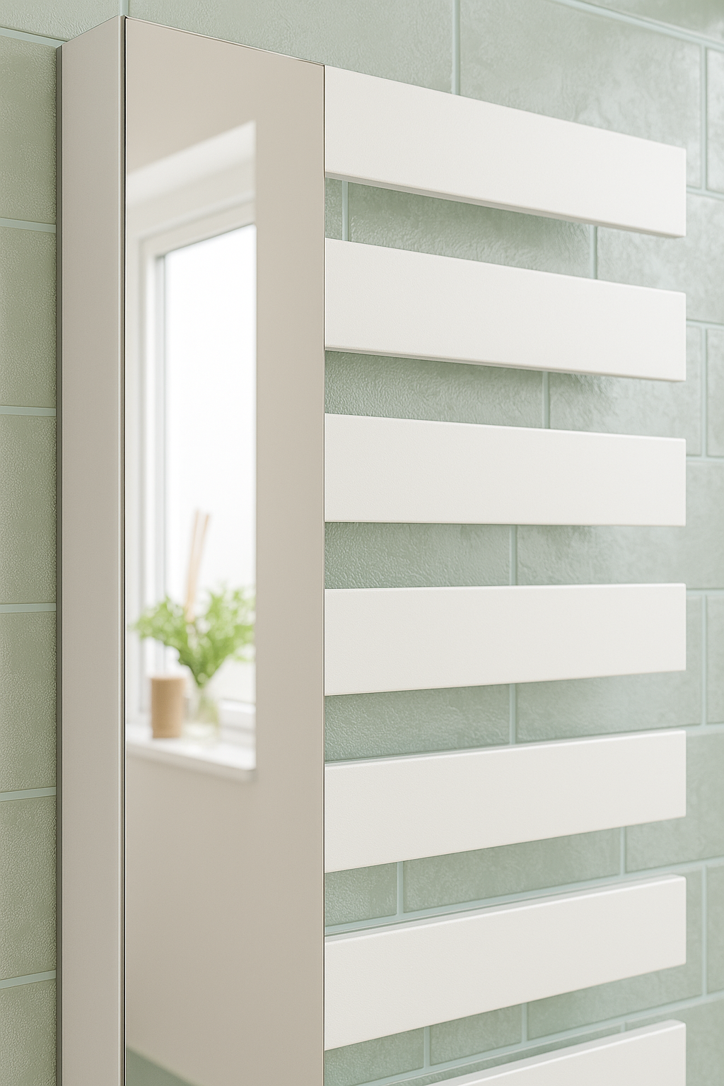 Elano 1610x600 mm Vertikal Einlagig Flach Weiß Paneelheizkörper