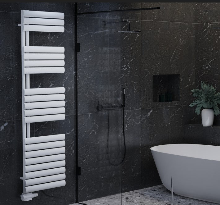 Eldor 1768x600 mm Vertikal Einlagig Ellipse Weiß Paneelheizkörper