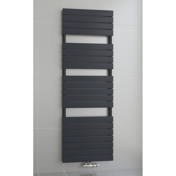 Equa 1800x600 mm Vertikal Einlagig Flach Stahl Anthrazit Paneelheizkörper
