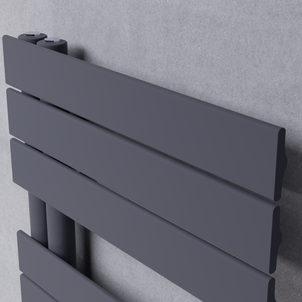 Edge 1576x600 mm Vertikal Einlagig Flach  Anthrazit Paneelheizkörper