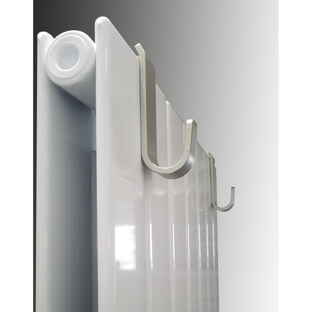 Handtuchhaken für Design Paneelheizkörper Everest Handtuchhalter Heizwand x 2