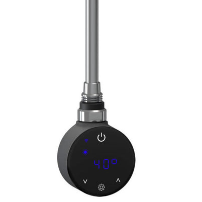 Heizpatrone für Badheizkörper mit App Steuerung elektrischer Heizstab für Handtuchheizkörper 300W-1200W Anthrazit