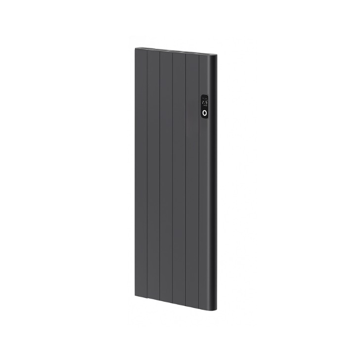 Alure 1600x544 mm Vertikal Horizontal Doppellagig Flach Aluminium Wifi Wand Elektroheizung mit Thermostat Effizient WLAN-fähig Konvektor Anthrazit Paneelheizkörper