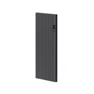 Alure 1600x544 mm Vertikal Horizontal Doppellagig Flach Aluminium Wifi Wand Elektroheizung mit Thermostat Effizient WLAN-fähig Konvektor Anthrazit Paneelheizkörper