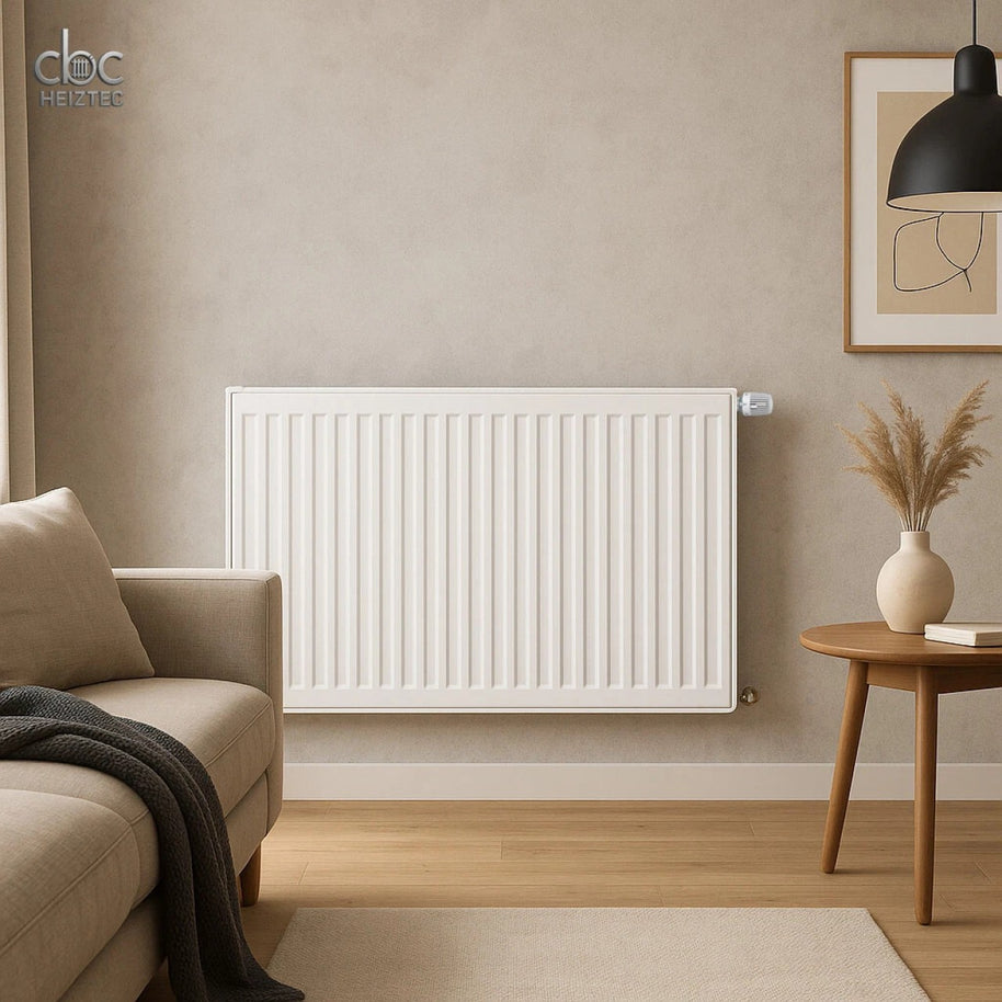 Universalheizkörper Paneelheizkörper Typ33 Kompakt Ventilheizkörper 6 Anschlüsse + Zubehör