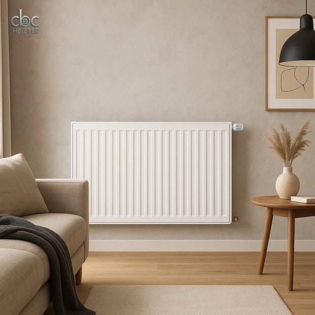 Universalheizkörper Paneelheizkörper Typ33 Kompakt Ventilheizkörper 6 Anschlüsse + Zubehör