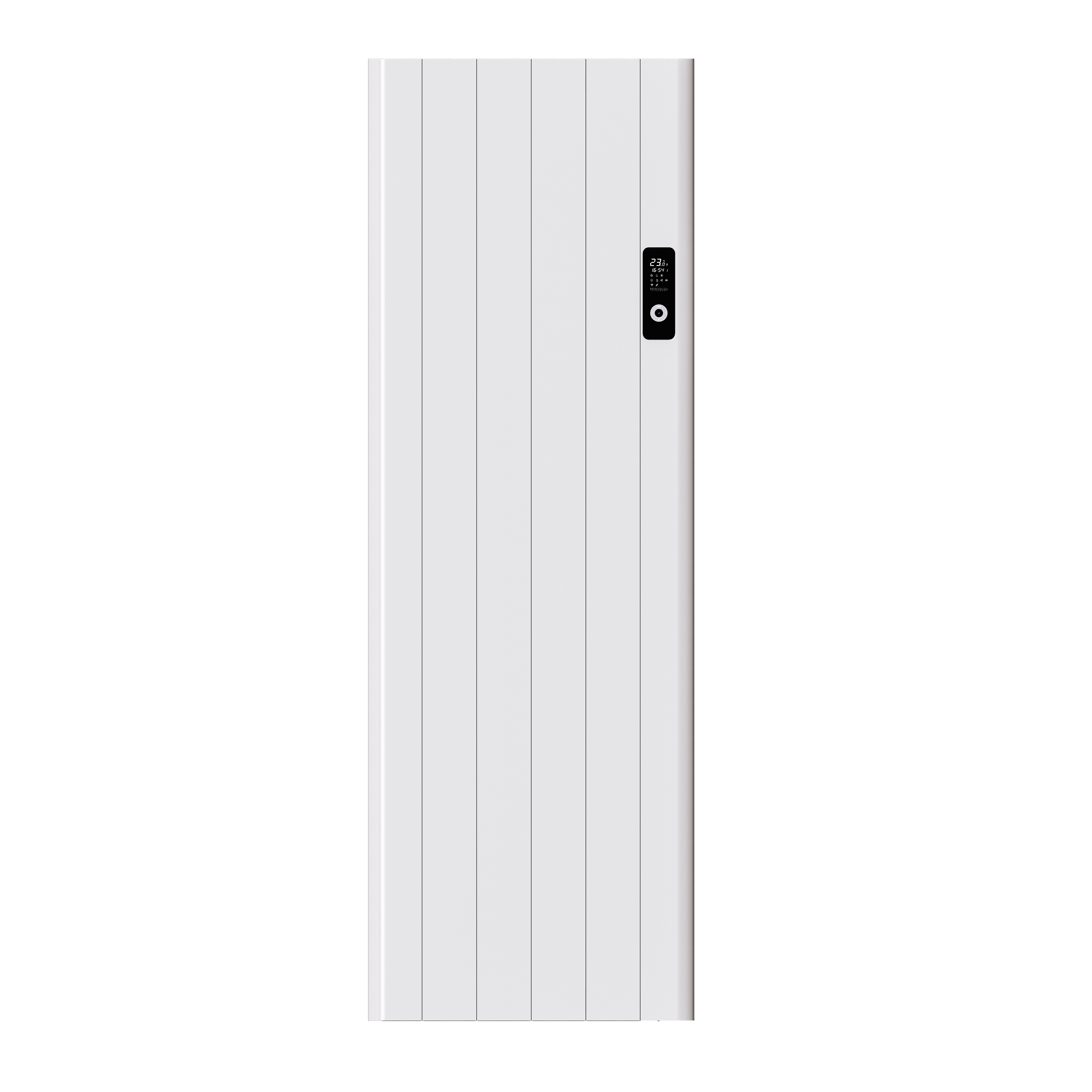 Alure Aluminium Doppellagig Vertikal & Horizontal Flach Wifi Wand Elektroheizung mit Thermostat Effizient WLAN-fähig Konvektor Anthrazit oder Weiß