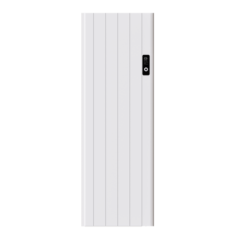 Alure 1600x544 mm Vertikal Doppellagig Flach Aluminium Wifi Wand Elektroheizung mit Thermostat Effizient WLAN-fähig Konvektor Weiß Paneelheizkörper - Görsel 1